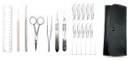 24-Piece Dissecting Kit with Leatherette Case