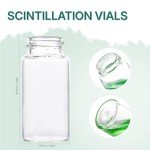 20 ml Borosilicate Scintillation Glass Vials - 100 Pack