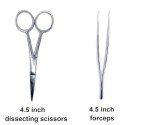 24-Piece Dissecting Kit with Leatherette Case