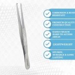 Stainless Steel Dissecting Thumb Forceps 5.5 Inch