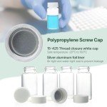 20 ml Borosilicate Scintillation Glass Vials - 100 Pack