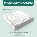 20 ml Borosilicate Scintillation Glass Vials - 100 Pack