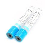 Blue 3mL Vacuum Collection Tubes for Veterinary Labs