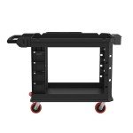 Heavy Duty Utility Cart with Customizable Bins