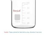 Stonylab Borosilicate Glass Beaker Set, 5 Sizes