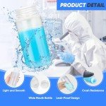20 Pcs Wide Mouth 16oz Plastic Sample Bottles