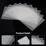 Stonylab Nitrogen-Free Weighing Paper, 75mm, 500 Pack