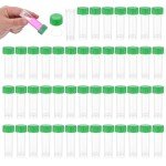 PATIKIL 5mL Plastic Cryogenic Vials - 48 Pieces