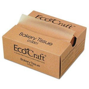 EcoCraft InterFolded Soy Wax Bakery Tissue, 1,000 Pack