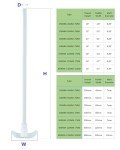 LUERFLEX PTFE Electric Stirrer with Foldable Paddle