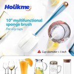 Holikme Long Handle Bottle Brush Cleaning Set