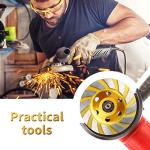 Turbo Diamond Grinding Cup Wheel Set for Angle Grinder