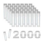 CryoKing Sterile Plastic Cryogenic Vials, 2.0ml