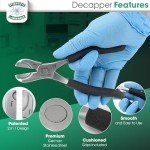 Dual Action Pliers for Decapping Crimped Vials
