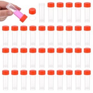 Patikil 5mL Plastic Cryogenic Vials, 36 Pack