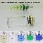 30 Pack 10ml Glass Sample Vials with Caps