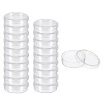 Clear 35mm Plastic Petri Dishes, 20 Pack