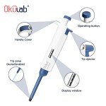 Okulab Adjustable Single-Channel Pipette 100-1000μl