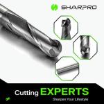 Carbide Ball Nose End Mill - 3/16 Inch