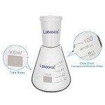 24/40 Glass Erlenmeyer Flask, 100 ml