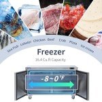 60" Commercial Undercounter Freezer with Fan Cooling