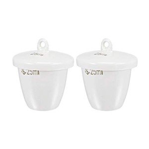 Porcelain Crucible Cup Set with Lid - 25ml