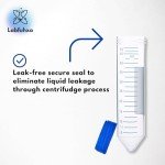 50mL Conical Centrifuge Tubes with Caps - 25 Pack