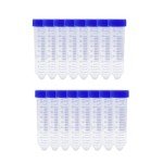 50mL Conical Centrifuge Tubes with Caps - 25 Pack