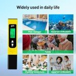 Wisebee Digital pH Meter with Backlit LCD Display