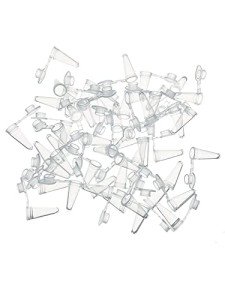 2000pcs PCR Tubes with Flat Caps - 0.1ml