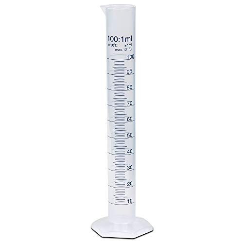 100ml Graduated Plastic Cylinder - Karter Scientific