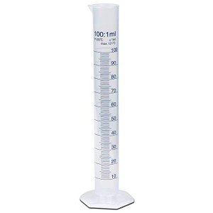 100ml Graduated Plastic Cylinder - Karter Scientific