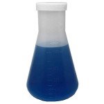 1000ml Plastic Erlenmeyer Flask with Screw Cap