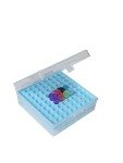 81-Well Microtube Storage Box for 1.5-2.0 mL Tubes