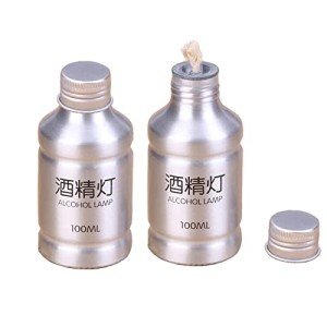 Portable Alcohol Burner Lamp - 100ml Aluminum Stoves