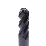 High Performance 5pcs Solid Carbide Ball Nose Mills