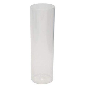 Disposable Drosophila Vials - 500 Count Clear Plastic