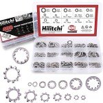 400-Piece Stainless Steel Lock Washers Set