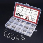 400-Piece Stainless Steel Lock Washers Set