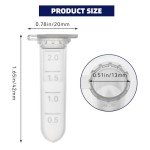 AyinLab 2ml Microcentrifuge Tubes - 500 Pack