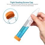 15mL Conical Centrifuge Tubes, 100 Pack