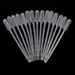 KINGLAKE 1ml Plastic Transfer Pipettes, Pack of 100