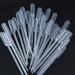 KINGLAKE 1ml Plastic Transfer Pipettes, Pack of 100