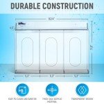 Acrylic Wall-Mounted Organizer for Gloves and Masks