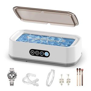 Ultrasonic Jewelry Cleaner with Digital Timer - 22oz