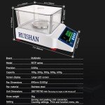 RUISHAN 500g High Precision Lab Analytical Balance
