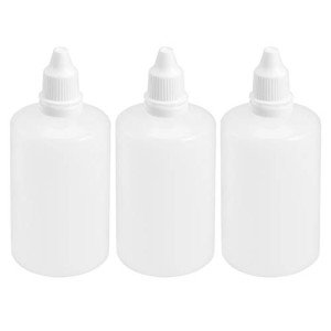 Plastic Dropper Bottles - 100ml, Squeezable, 3pcs