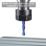 Carbide Ball Nose End Mill 1/4 Inch Shank