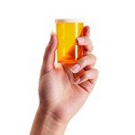 50 Pack Orange Empty Pill Bottles with Caps