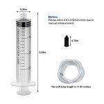 20 Pack Sterile 30mL Plastic Syringes with Caps